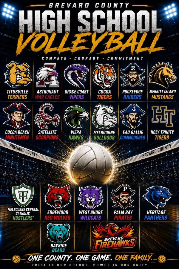 Brevard County Volleyball Teams Gear Up for FHSAA Playoffs
